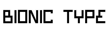 Bionic Type Font Image