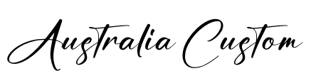 Australia Custom Font Image