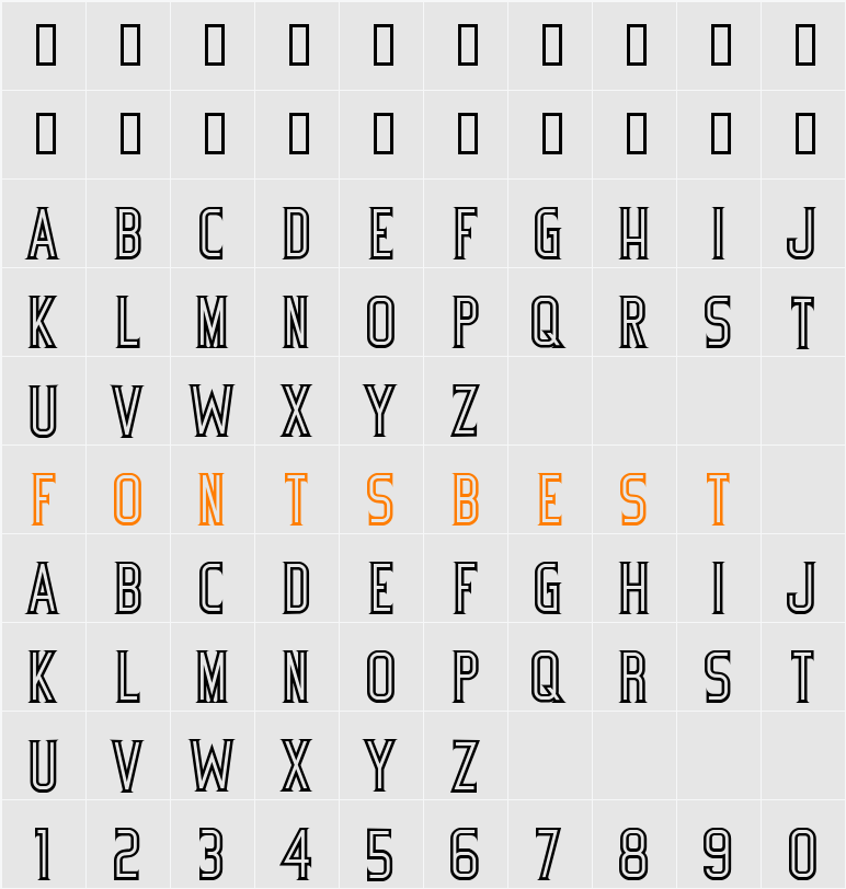 Bicycle Character Map