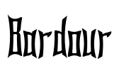 Bardour Font Image