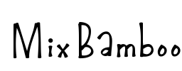 MixBamboo Font Image