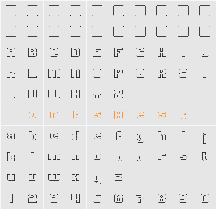 Clark Hollow Character Map