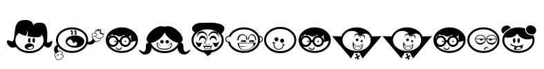 Chickabiddies Font Image