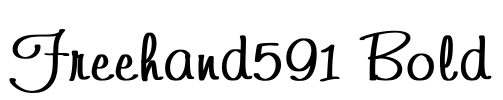 Freehand591 Bold