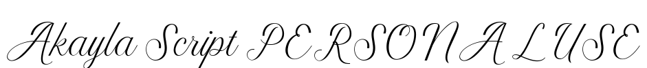 Akayla Script PERSONAL USE