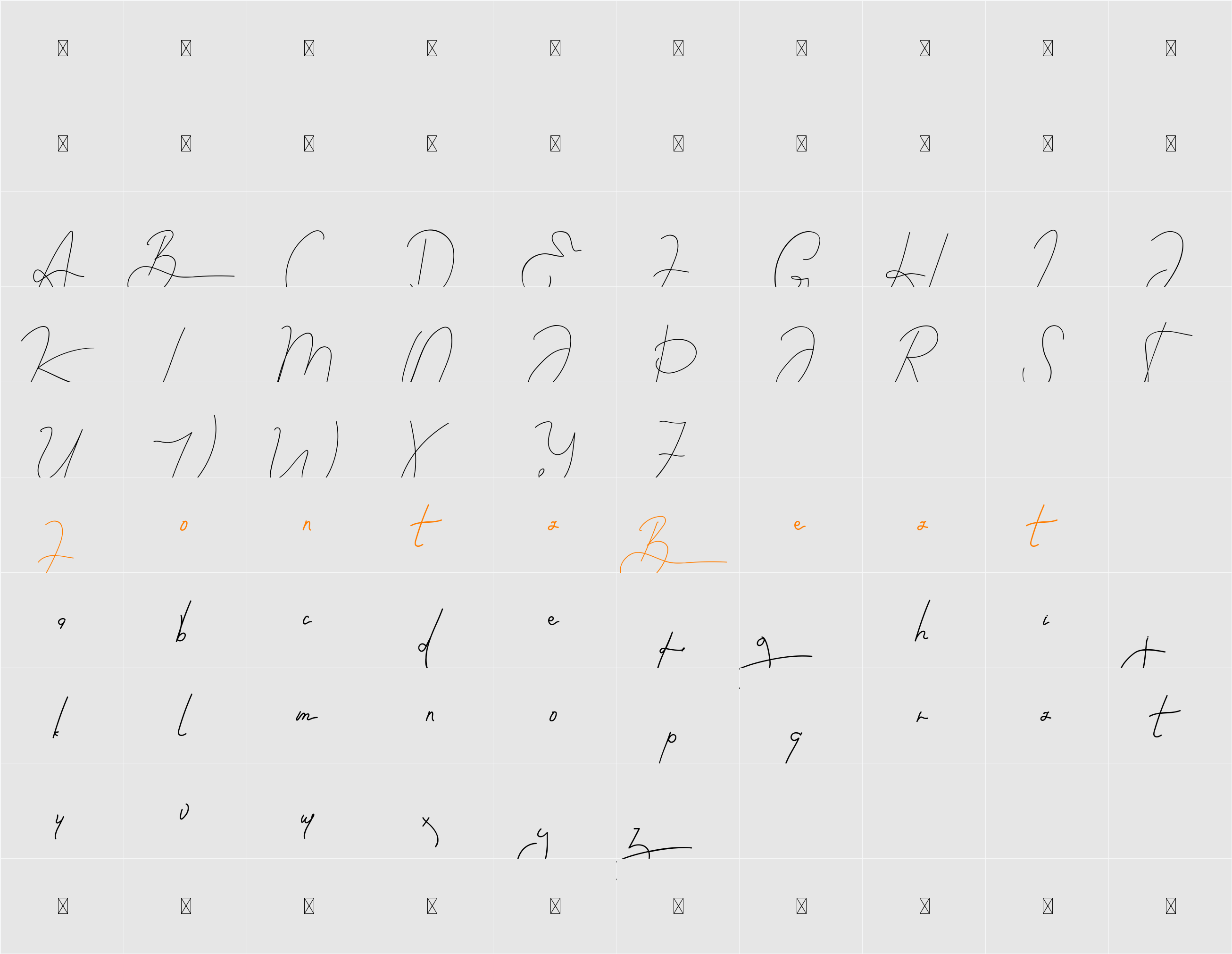 Bellaigho S Demo Character Map