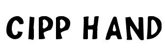 Cipp Hand Font Image