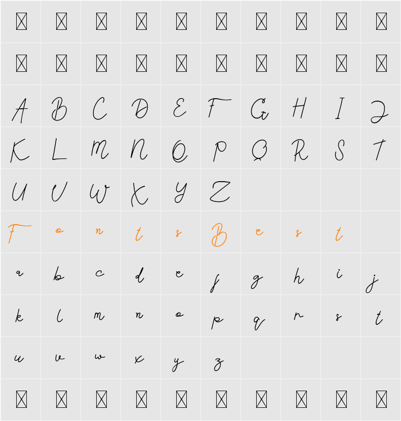 Acilla Tristan DEMO Character Map