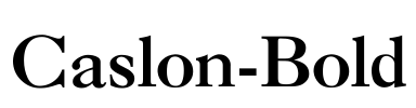 Caslon-Bold