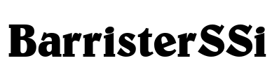 BarristerSSi Font Image