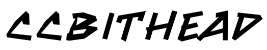 CCBithead Font Image