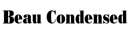 Beau Condensed