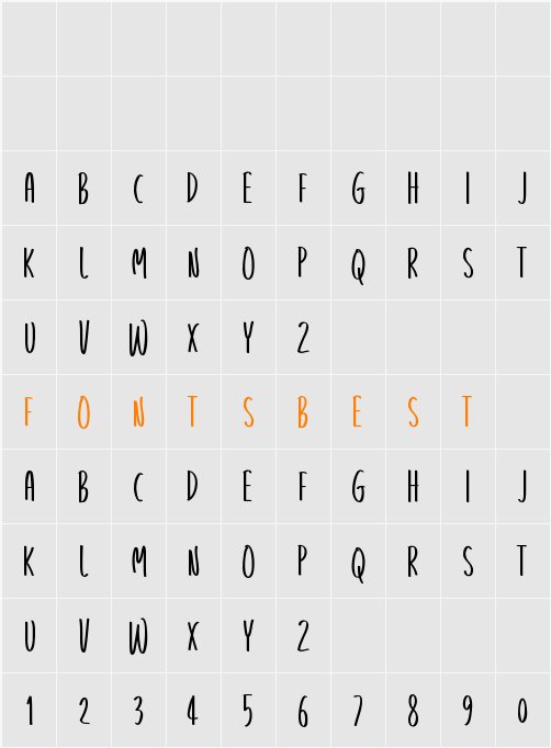 Amatory Character Map