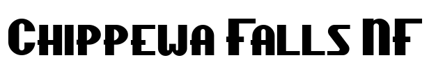 Chippewa Falls NF Font Image