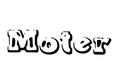 Moter Font Image