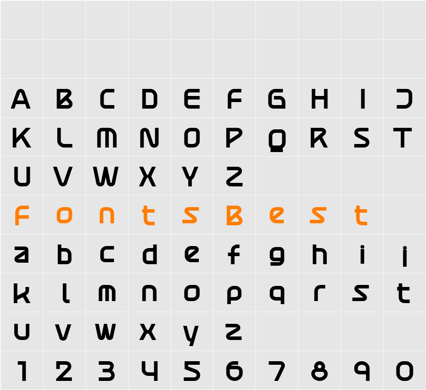 Atures 900 PERSONAL USE ONLY Character Map