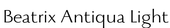 Beatrix Antiqua Light