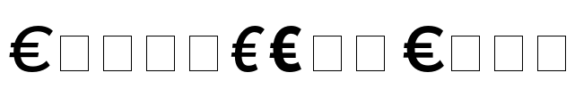 DTLNobelT Euro Font Image