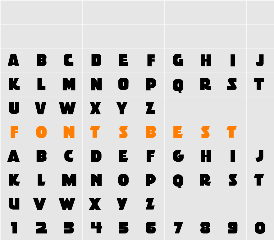 CCStormtrooper Character Map