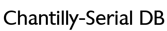 Chantilly-Serial DB