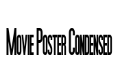 Movie Poster Condensed