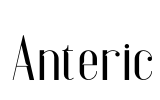 Anteric Font Image