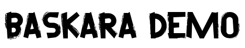 Baskara Demo Font Image