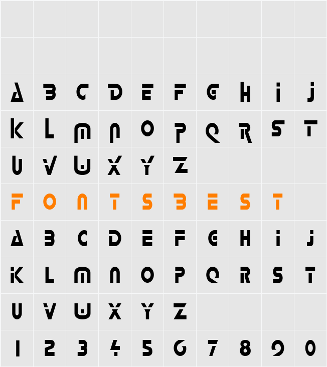 Delta-Condensed Character Map