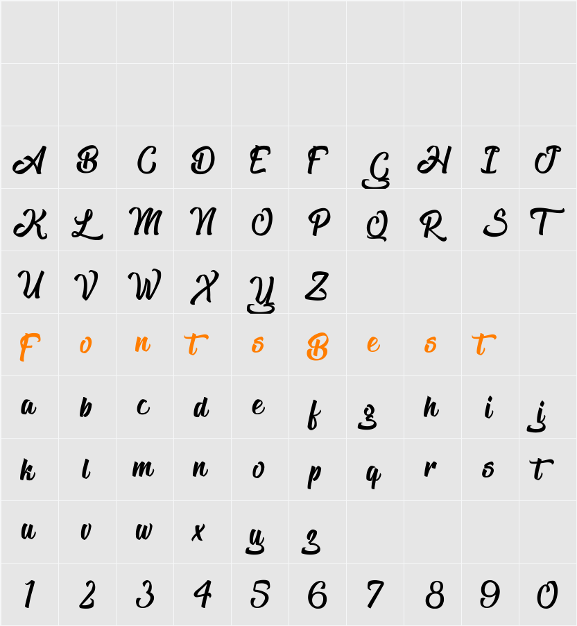 The Blacklist Character Map