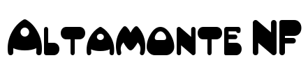 Altamonte NF Font Image