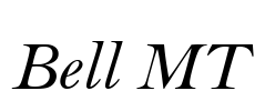 Bell MT Font Image