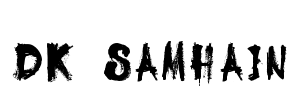 DK Samhain Font Image