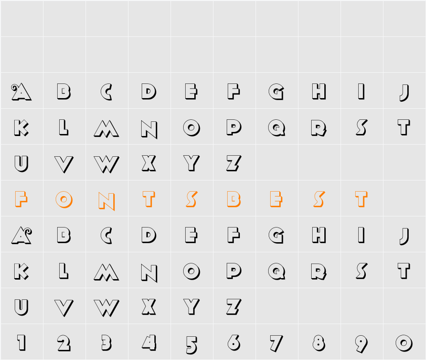 Anagram NF Character Map
