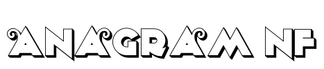 Anagram NF Font Image