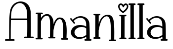 Amanilla Font Image