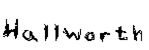 Hallworth Font Image
