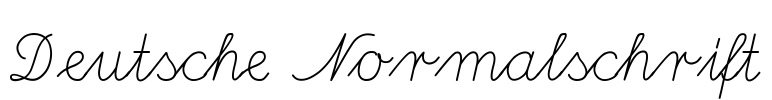 Deutsche Normalschrift