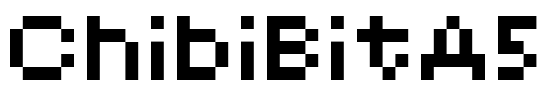 ChibiBitA5 Font Image