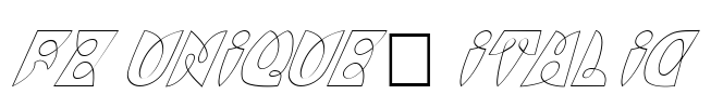 FZ UNIQUE 7 ITALIC