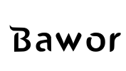 Bawor Font Image