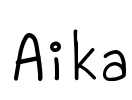 Aika Font Image