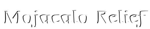 Mojacalo Relief