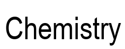 Chemistry Font Image