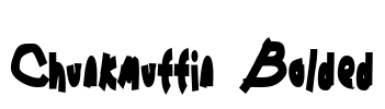 Chunkmuffin Bolded