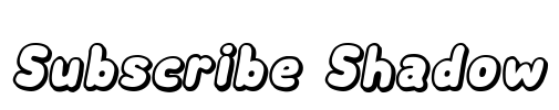 Subscribe Shadow