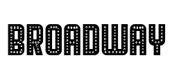 Broadway Font Image