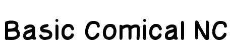 Basic Comical NC Font Image