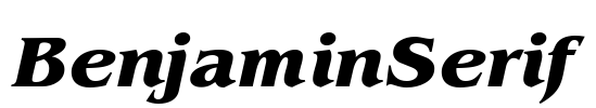 BenjaminSerif