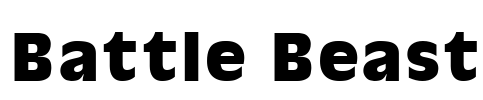 Battle Beast Font Image