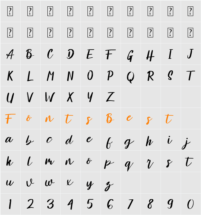 Amelliz Character Map